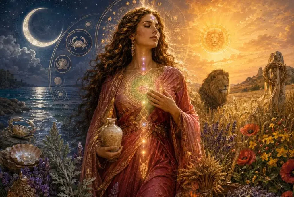 July, the Month of the Sacred Bride and the Rising Fire between Cancer, Leo, and Mary Magdalene